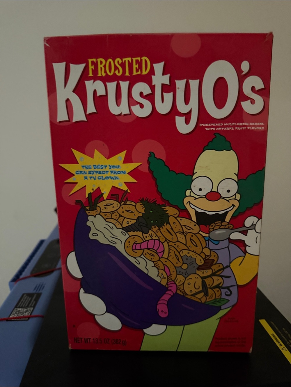 Rusty Frosted KrustyO's Box Toy - Red and Purple Artwork